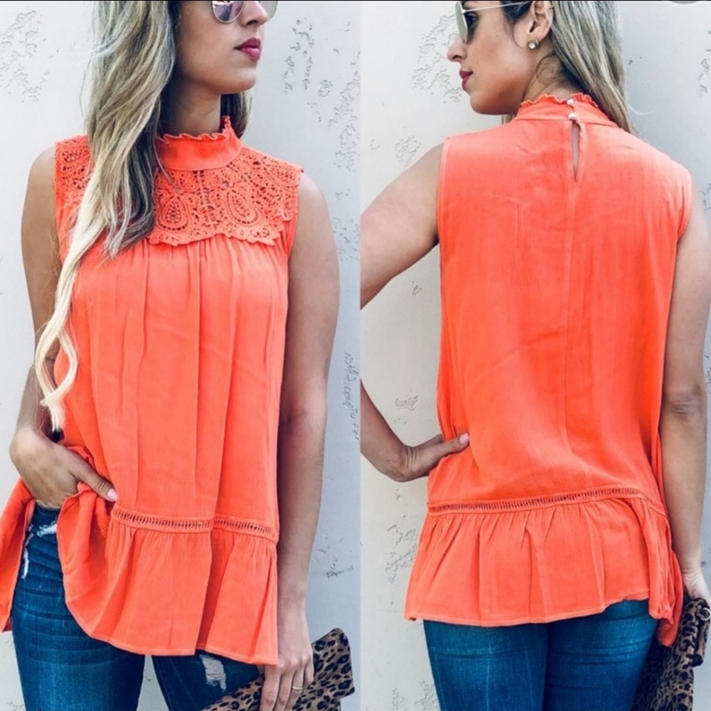 Lace Tunic Top - Picture 2 of 2